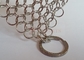 Лоток Chainmail 8&quot; x 6&quot; литого железа кольца SS316L 10mm нержавеющая сталь высокой отметки