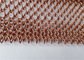 Цвет меди Drapery сетки катушки алюминиевого сплава используемый как занавесы рассекателя космоса