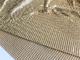 Ткань одежд мягкого гибкого золота сетки Sequin металла 3mm алюминиевая Haute