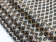 Металла ткани ткани сетки Chainmail печати косоугольника занавес металлического алюминиевый